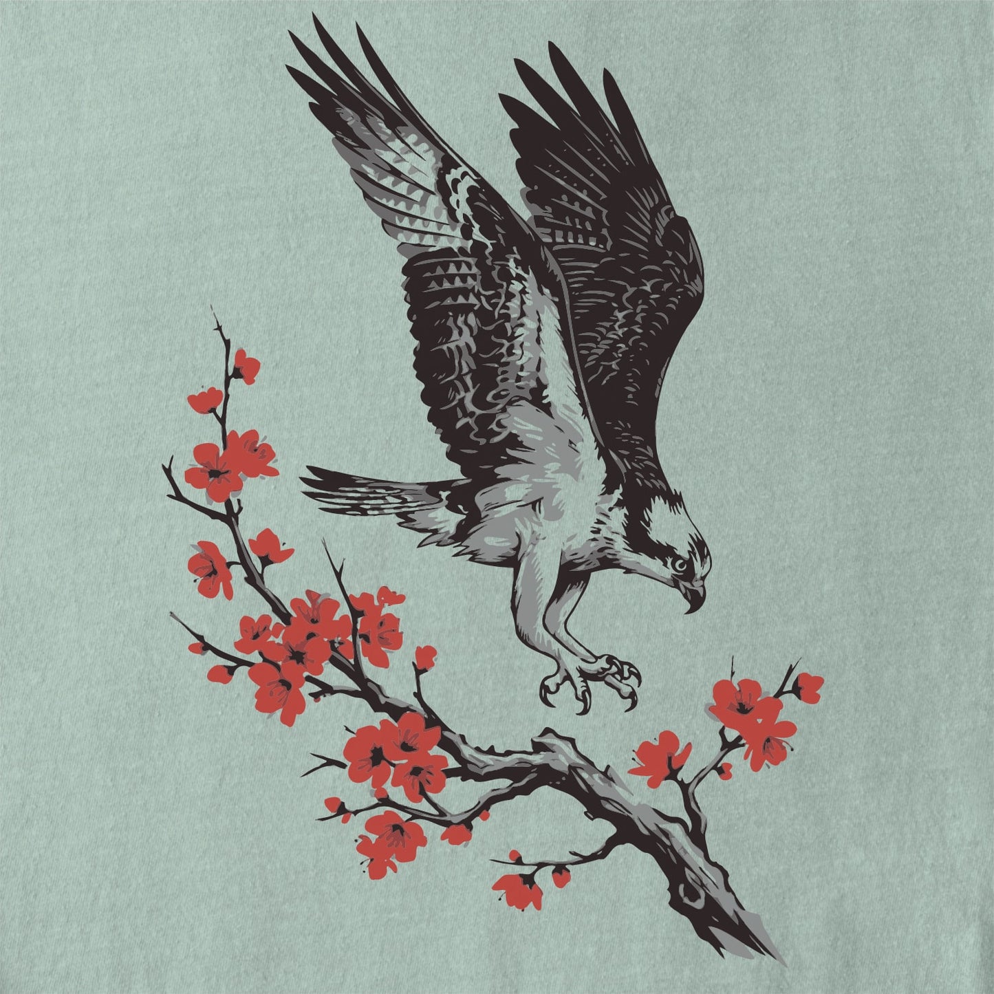 Petals & Talons Tee