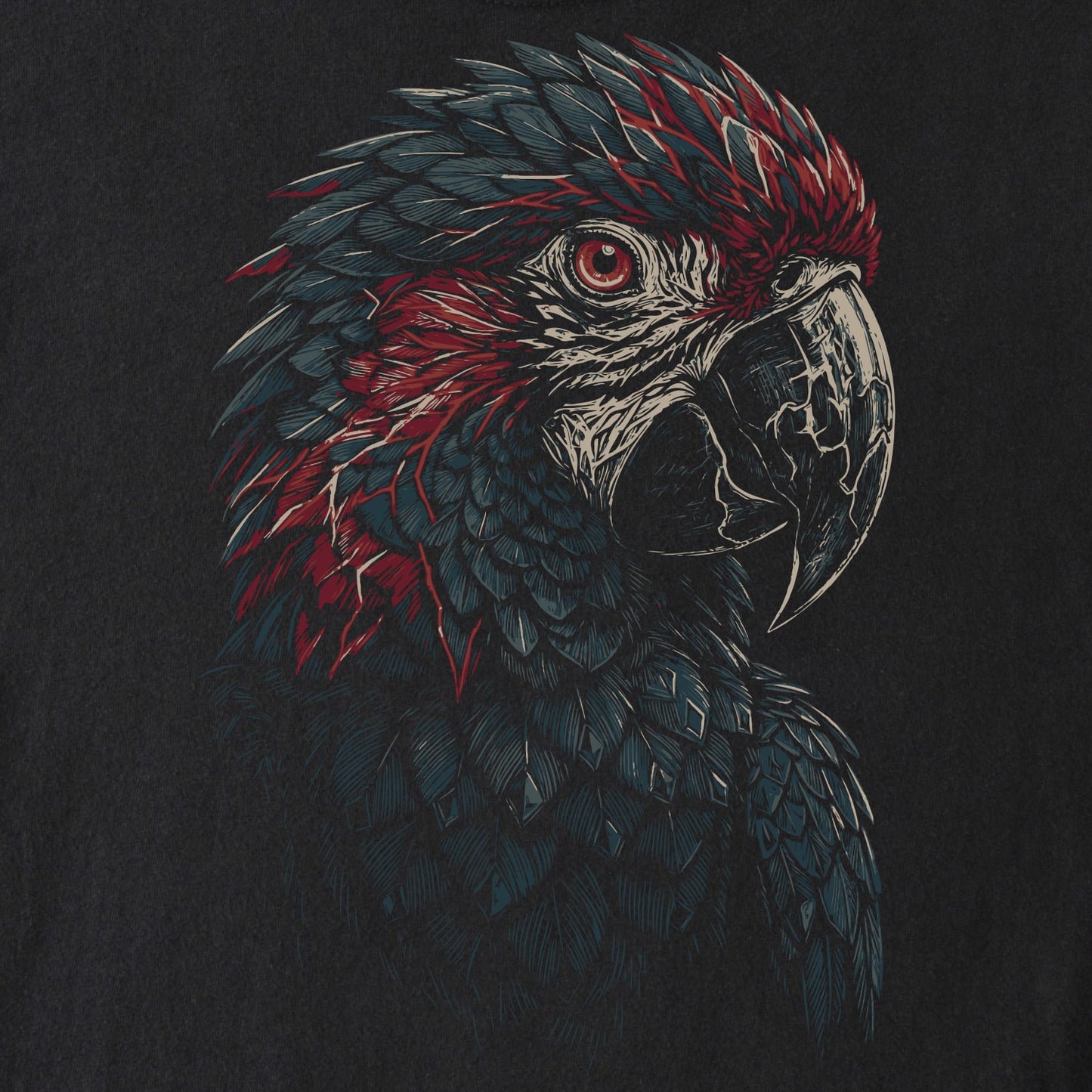 Crimson Crest Tee