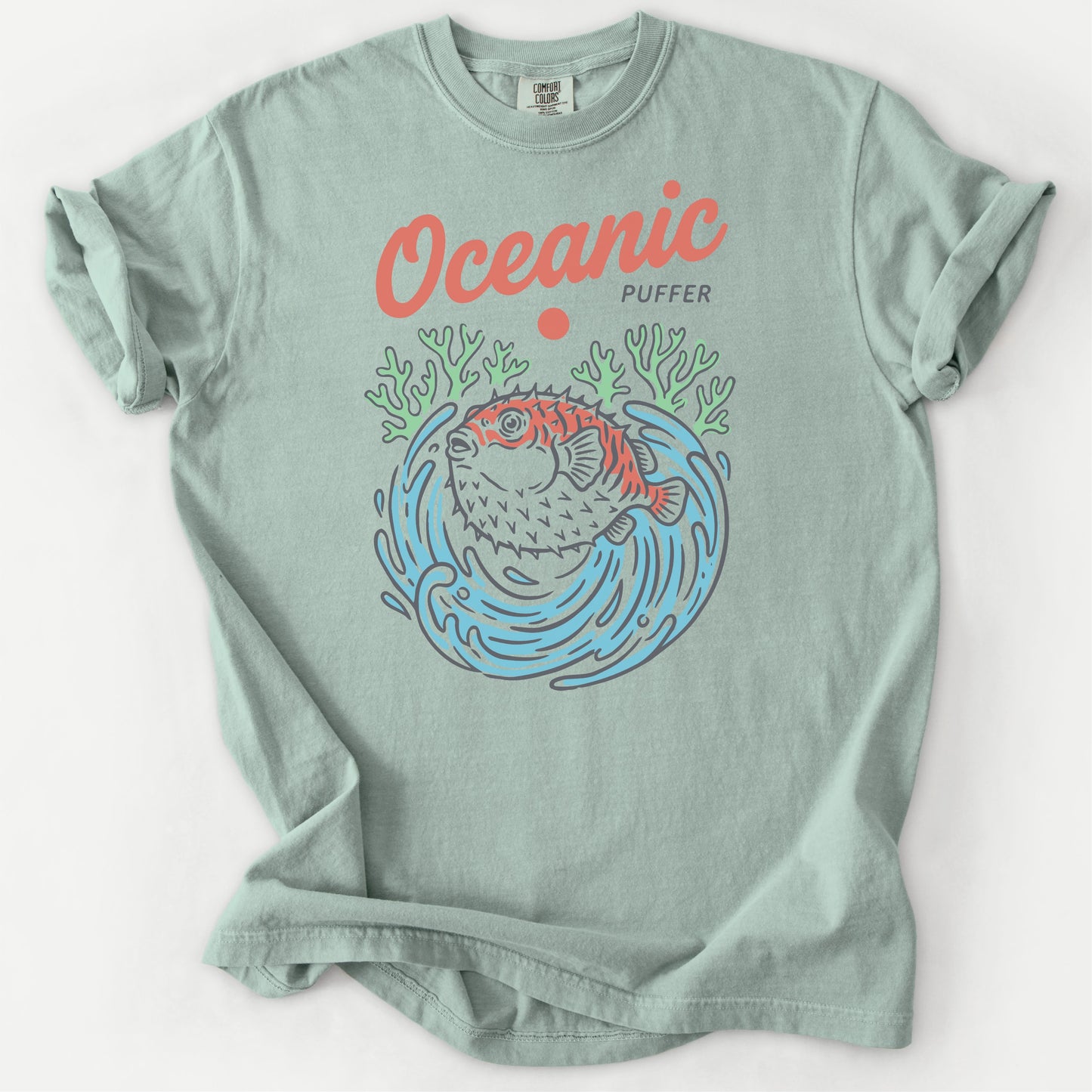 Oceanic Puffer Tee