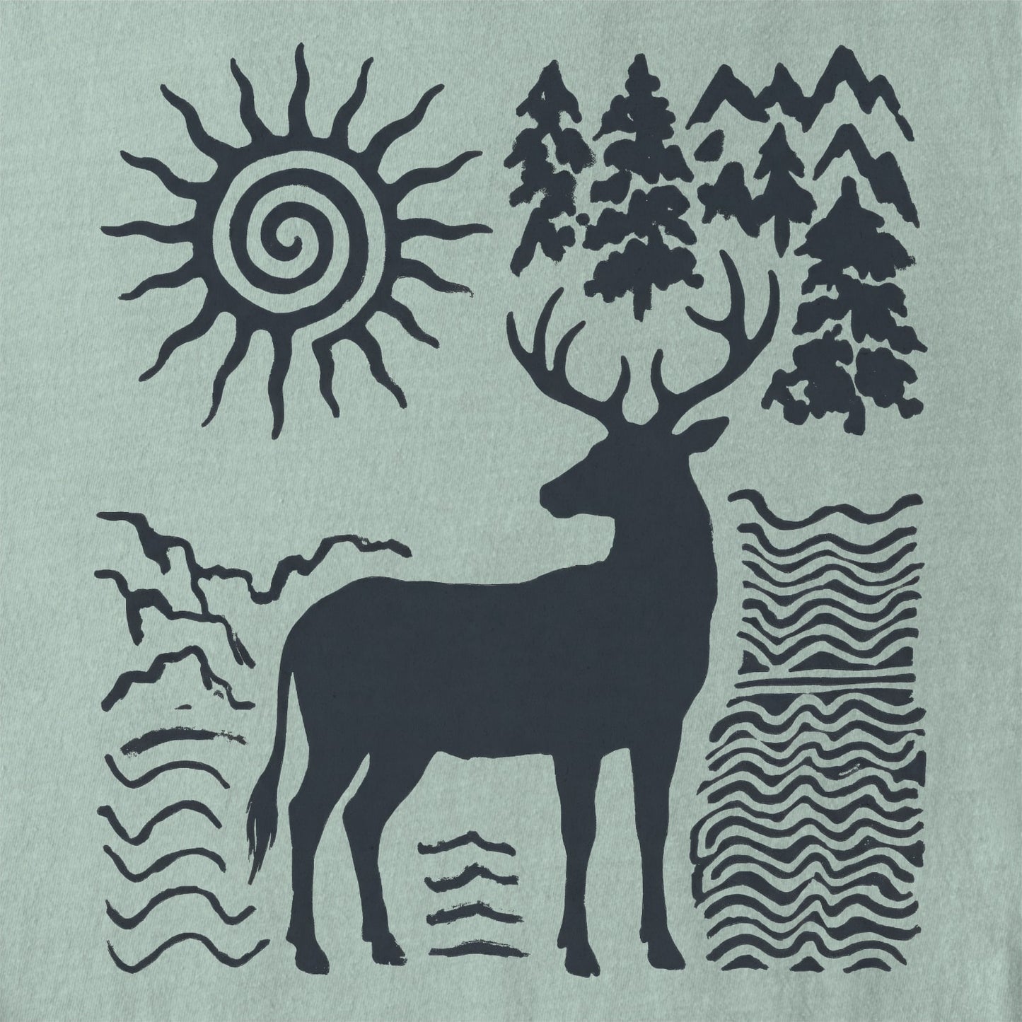 Elemental Stag Tee