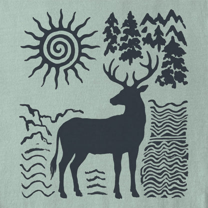 Elemental Stag Tee