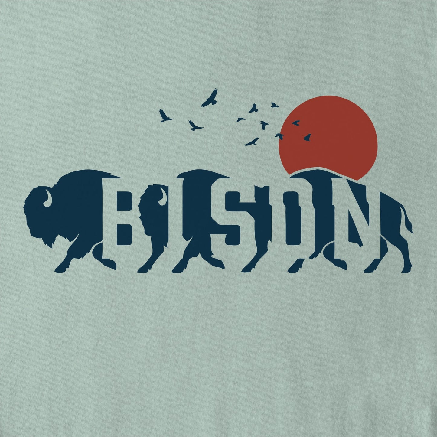 Roaming Bison Tee