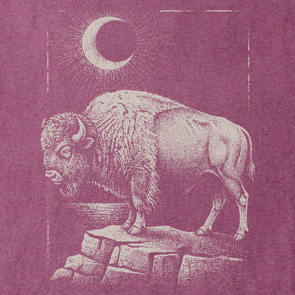 Moonlit Bison Tee