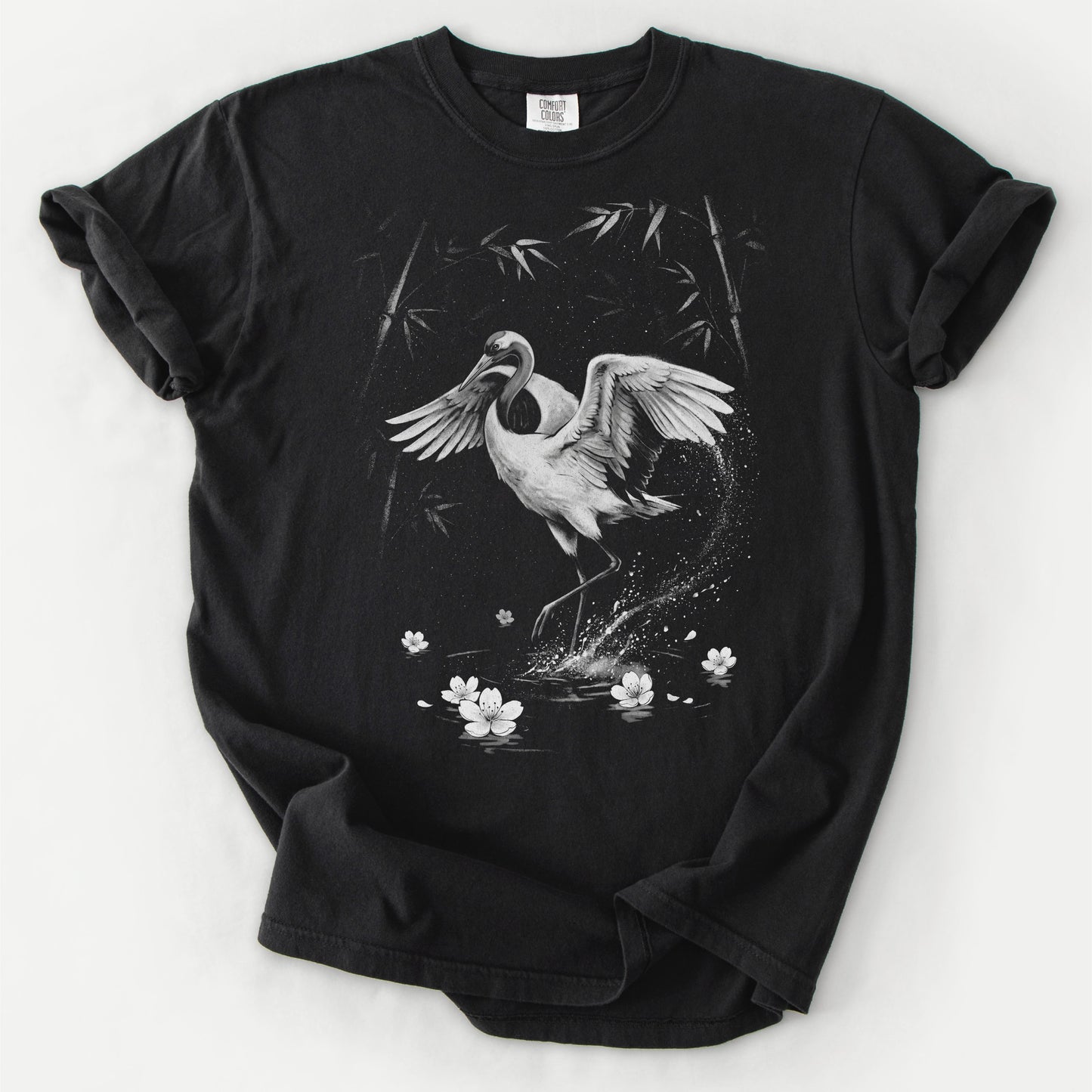Moonlit Crane Tee