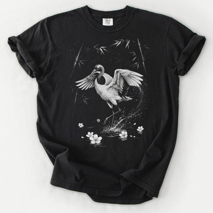 Moonlit Crane Tee
