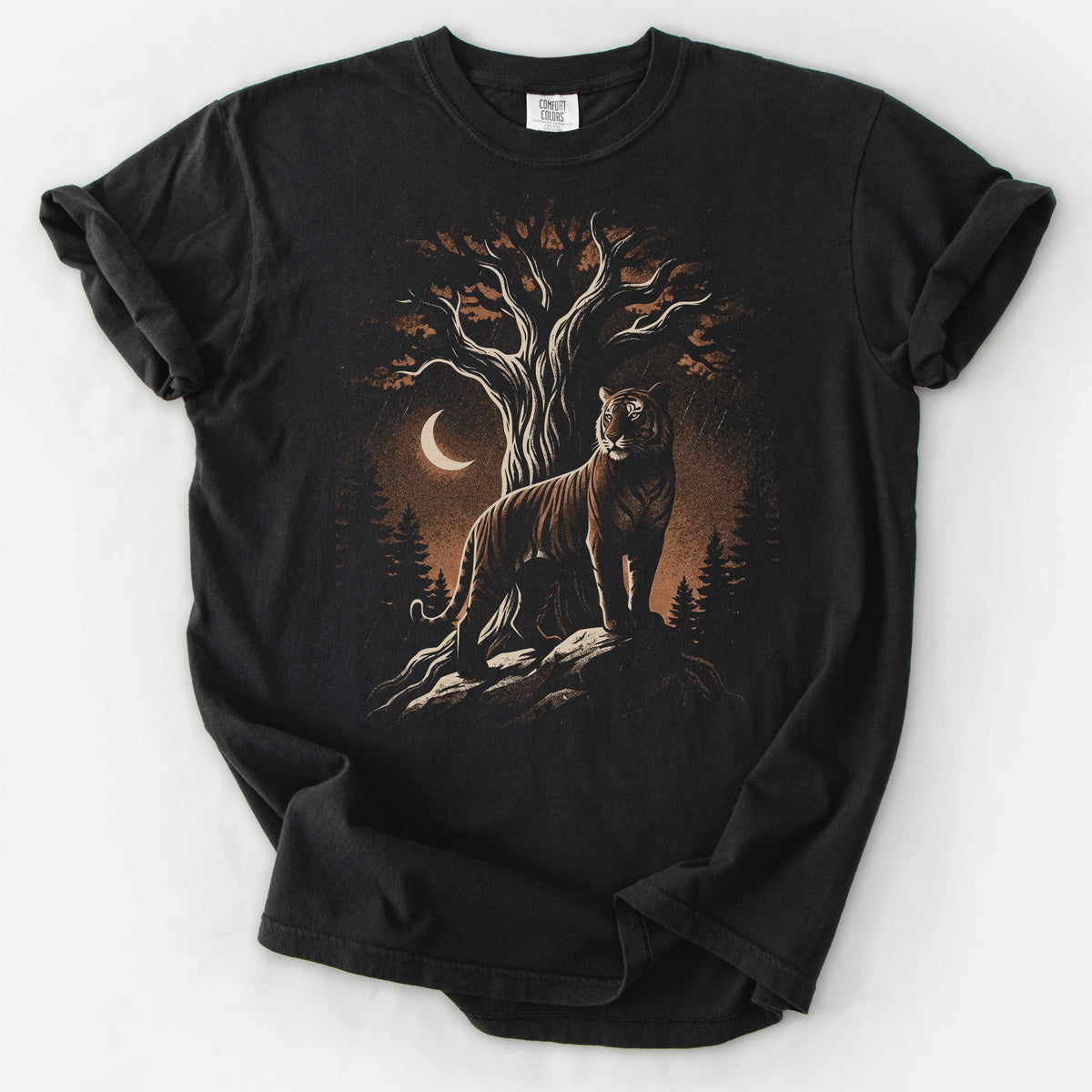 Duskveil Tiger Tee