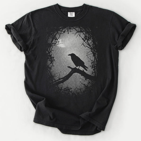Moonveil Raven Tee