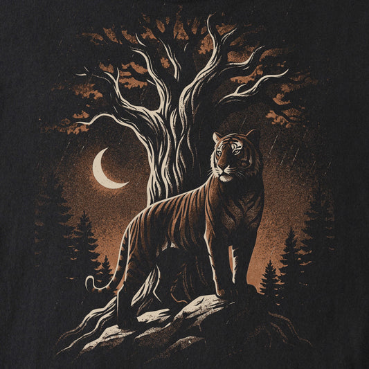Duskveil Tiger Tee