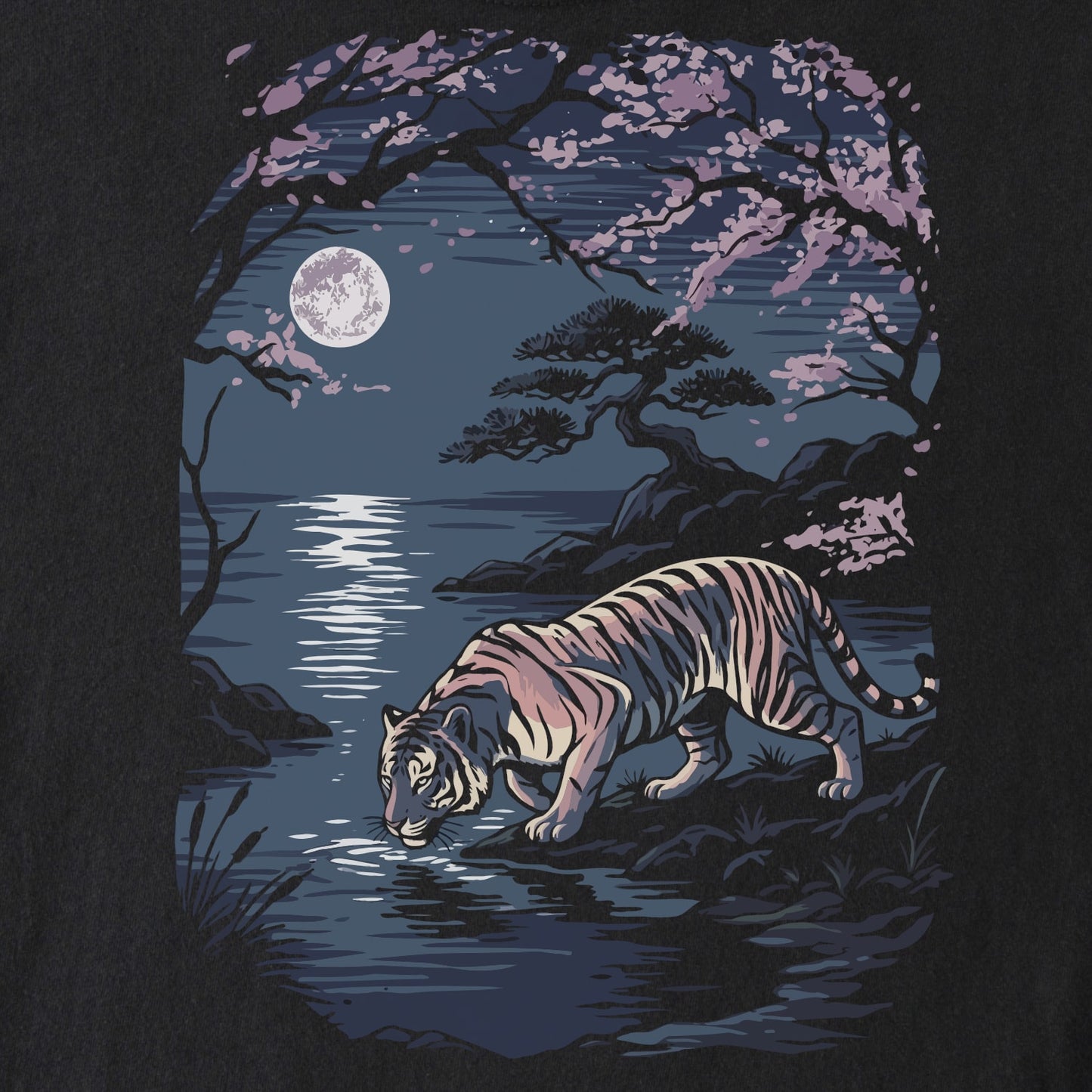 Nightbloom Tiger Tee