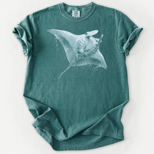 Azure Manta Tee