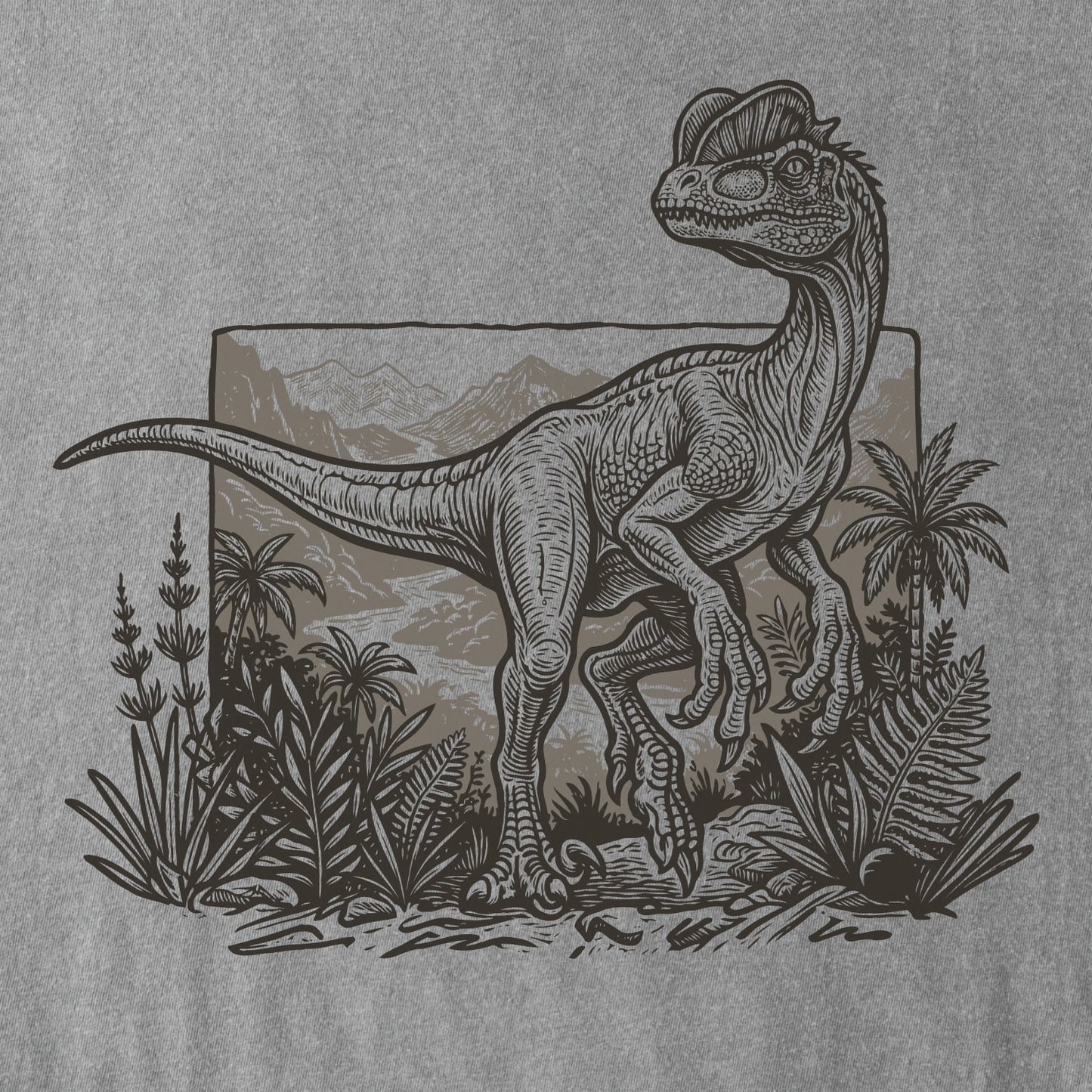 Dilophosaurus Tee