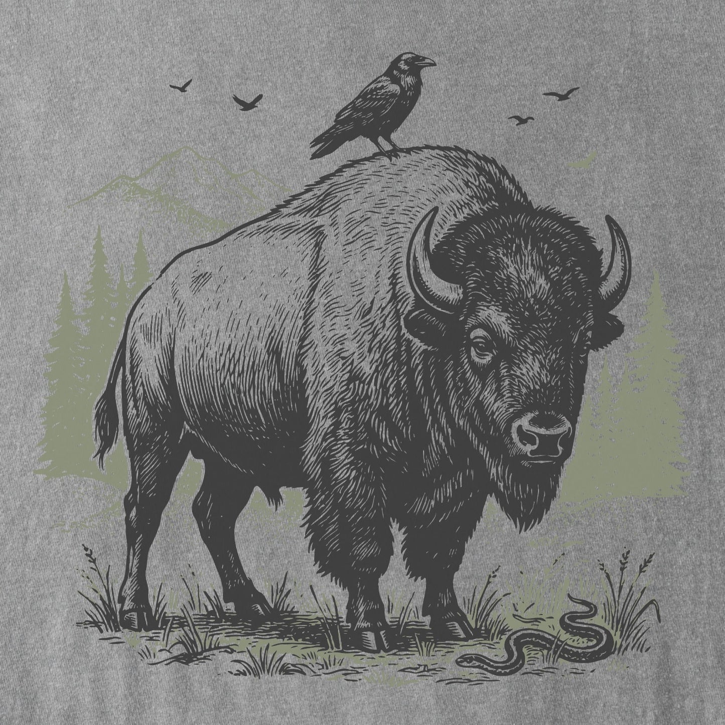 Raven Crown Tee