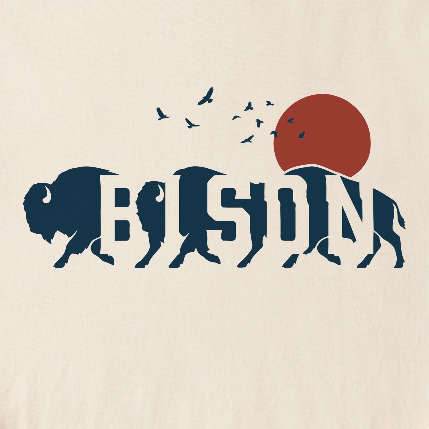Roaming Bison Tee