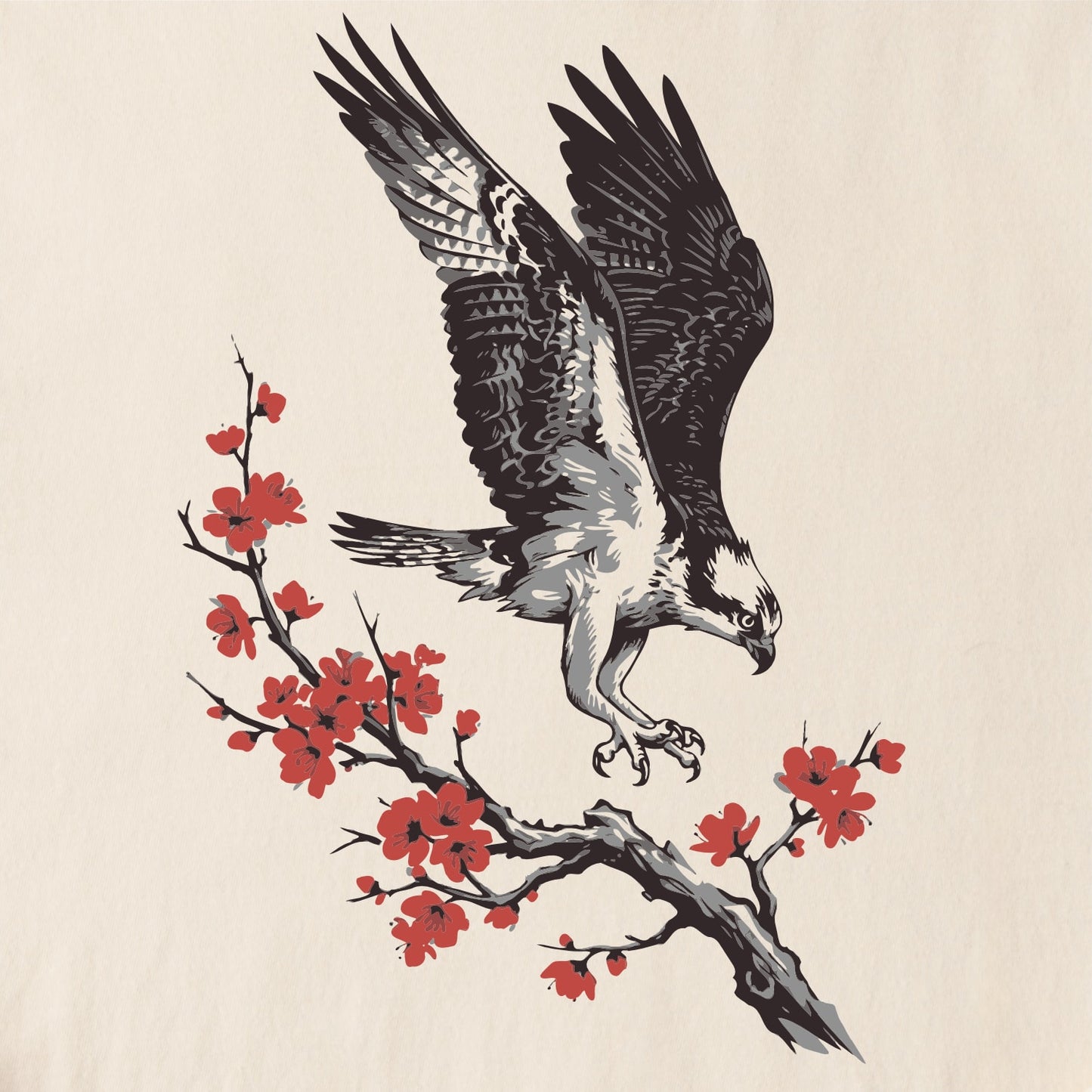 Petals & Talons Tee