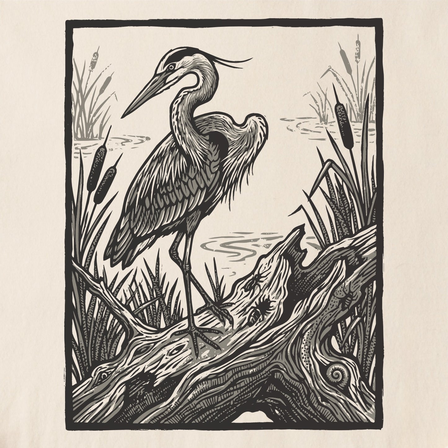 Herons Vigil Tee