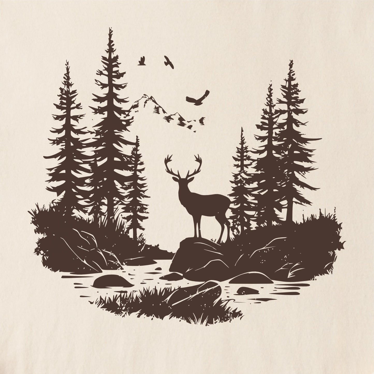 Dawn Stag Tee
