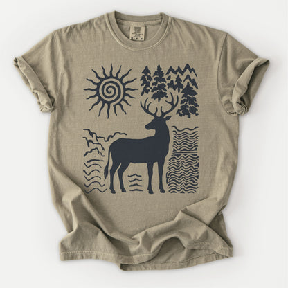 Elemental Stag Tee