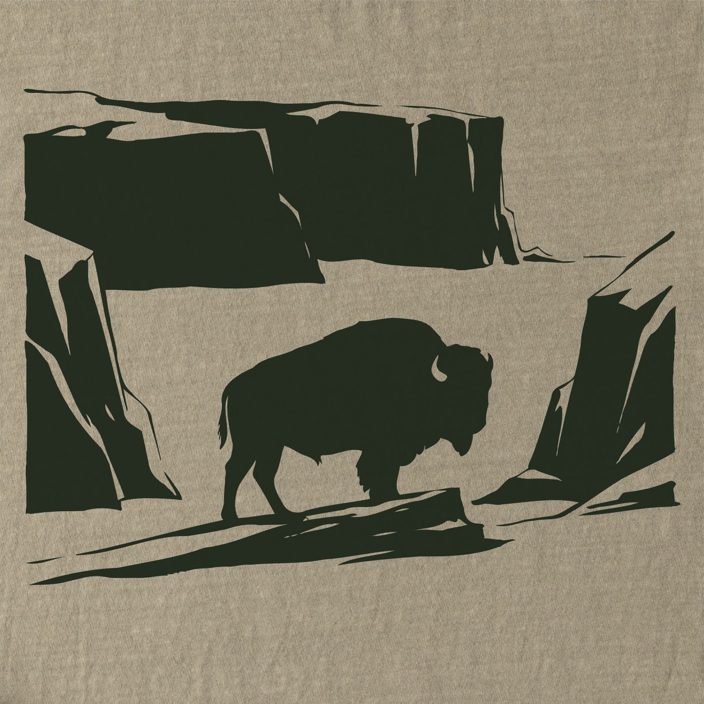 Highland Bison Tee