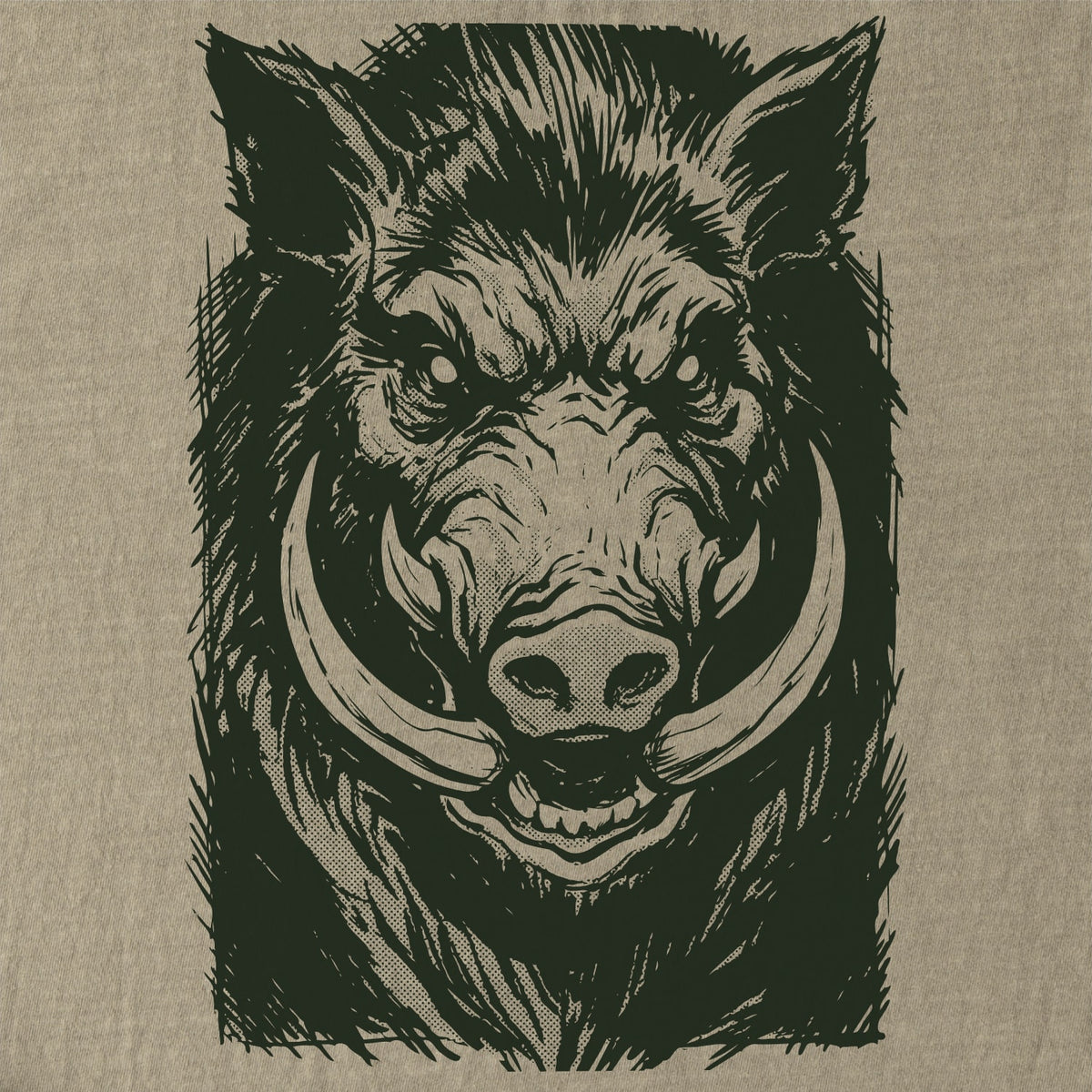 Feral Tusk Tee