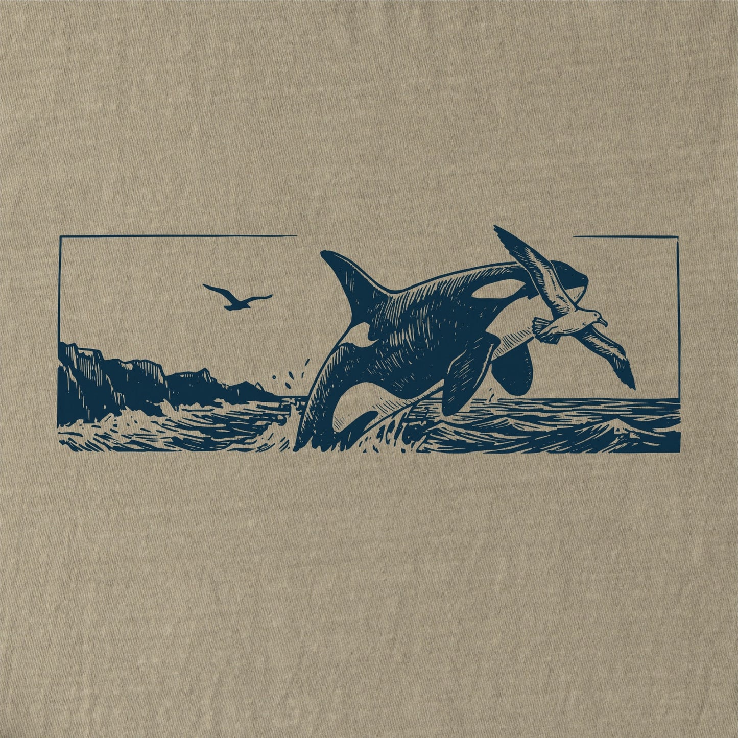 Coastal Orca Tee
