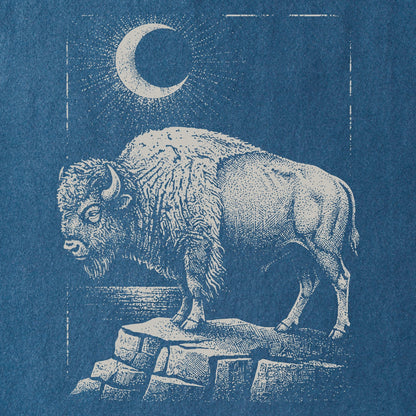 Moonlit Bison Tee