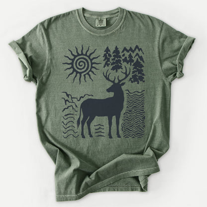 Elemental Stag Tee