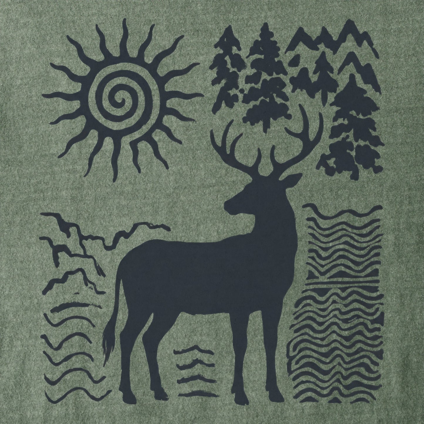 Elemental Stag Tee