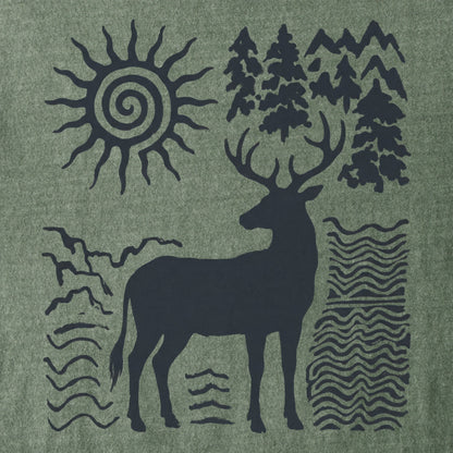 Elemental Stag Tee