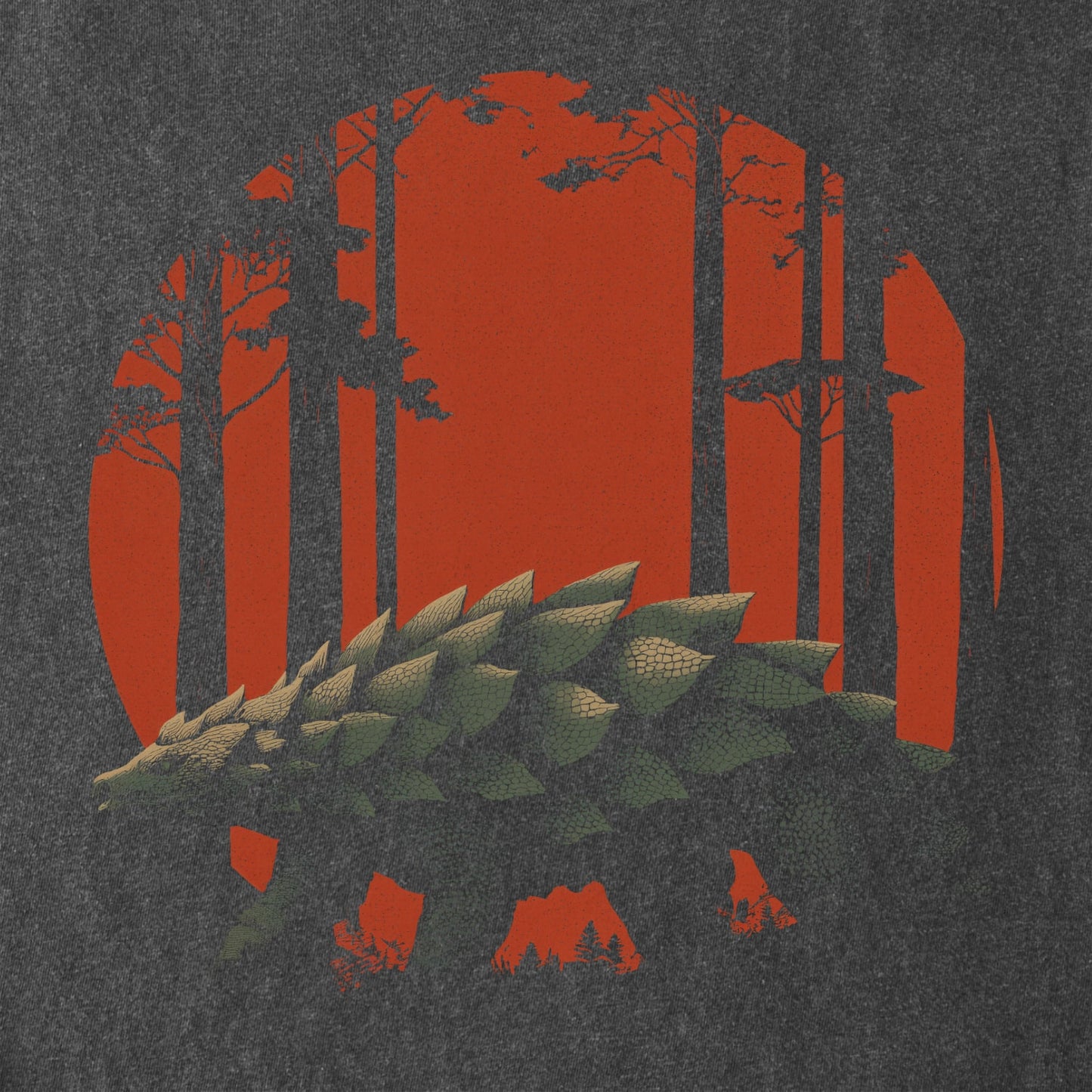 Crimson Stillness Tee