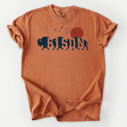 Roaming Bison Tee